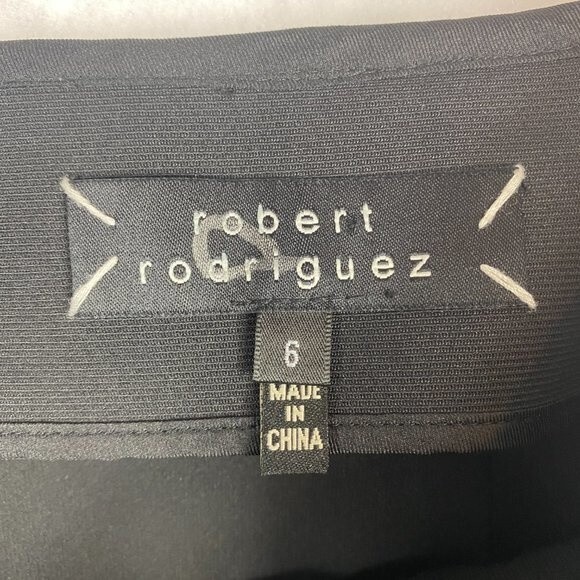Robert Rodriguez Black Short Skirt Staple Sz 6 - Picture 5 of 7